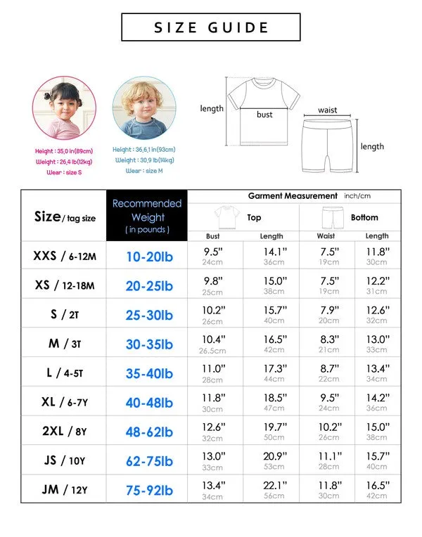 Ice Purple Bamboo Stitch Short Sleeve Pajamas