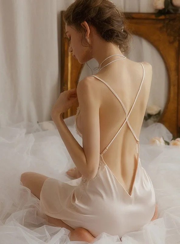 Ice Sexy Lovely Housecoat Sleeping Dress
