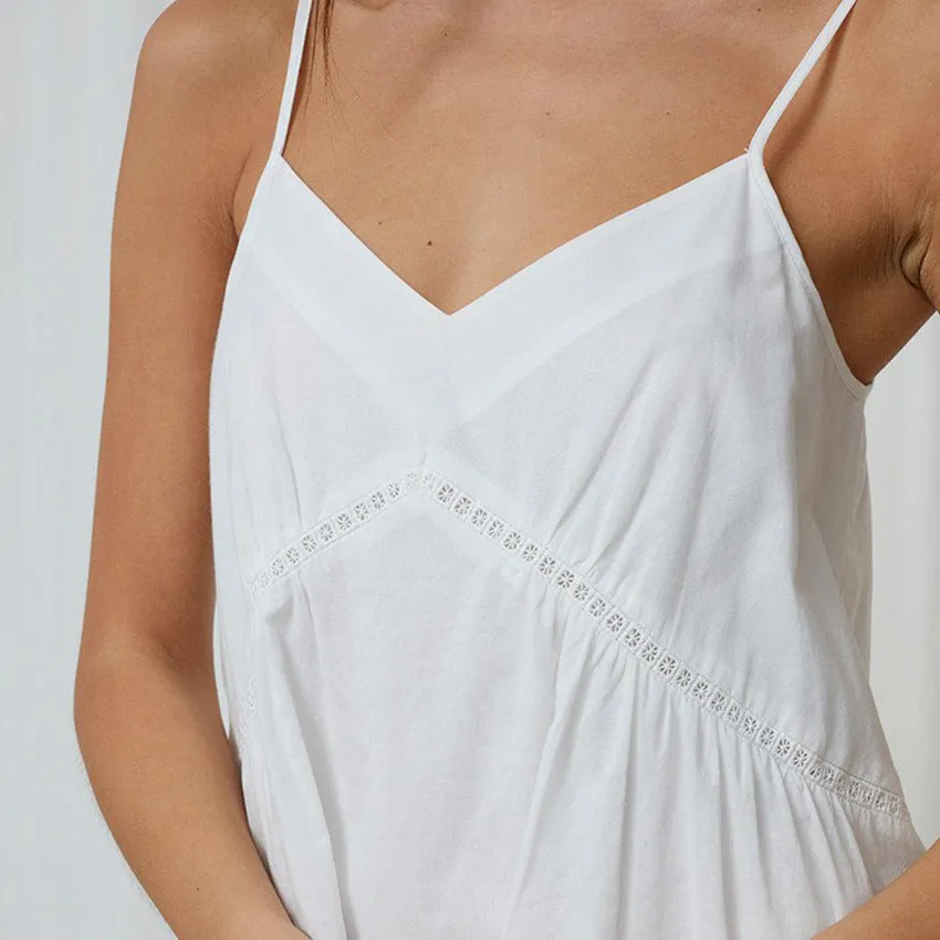 Joskaa pink dress Summer Suspenders White Nightdress Cotton Linen-like Pajamas Fashion Loose Casual Outerwear Home Wear for Women