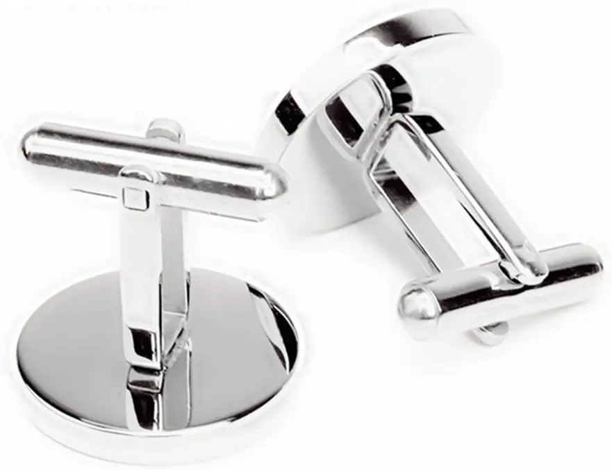 Kooer Custom Personalized Cufflinks & Tie Clip Set Wedding Jewelry Cufflinks Engraved Gifts for Men