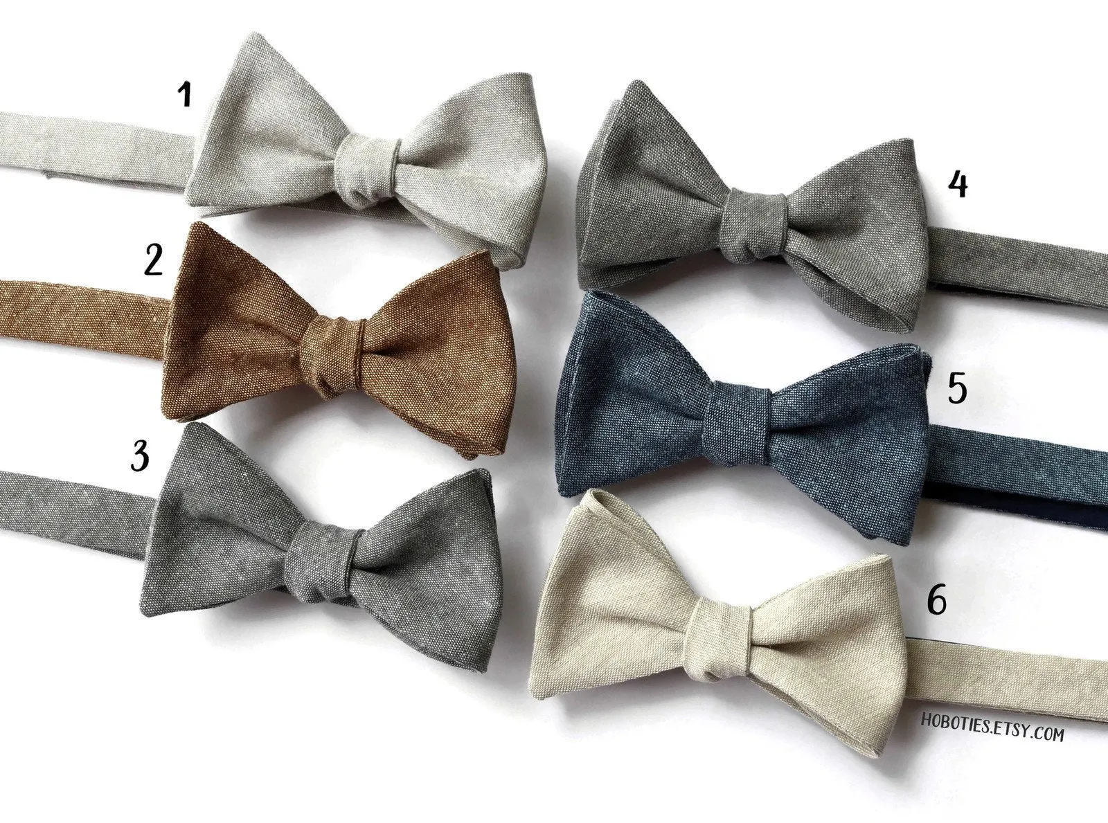 Linen Bow Tie
