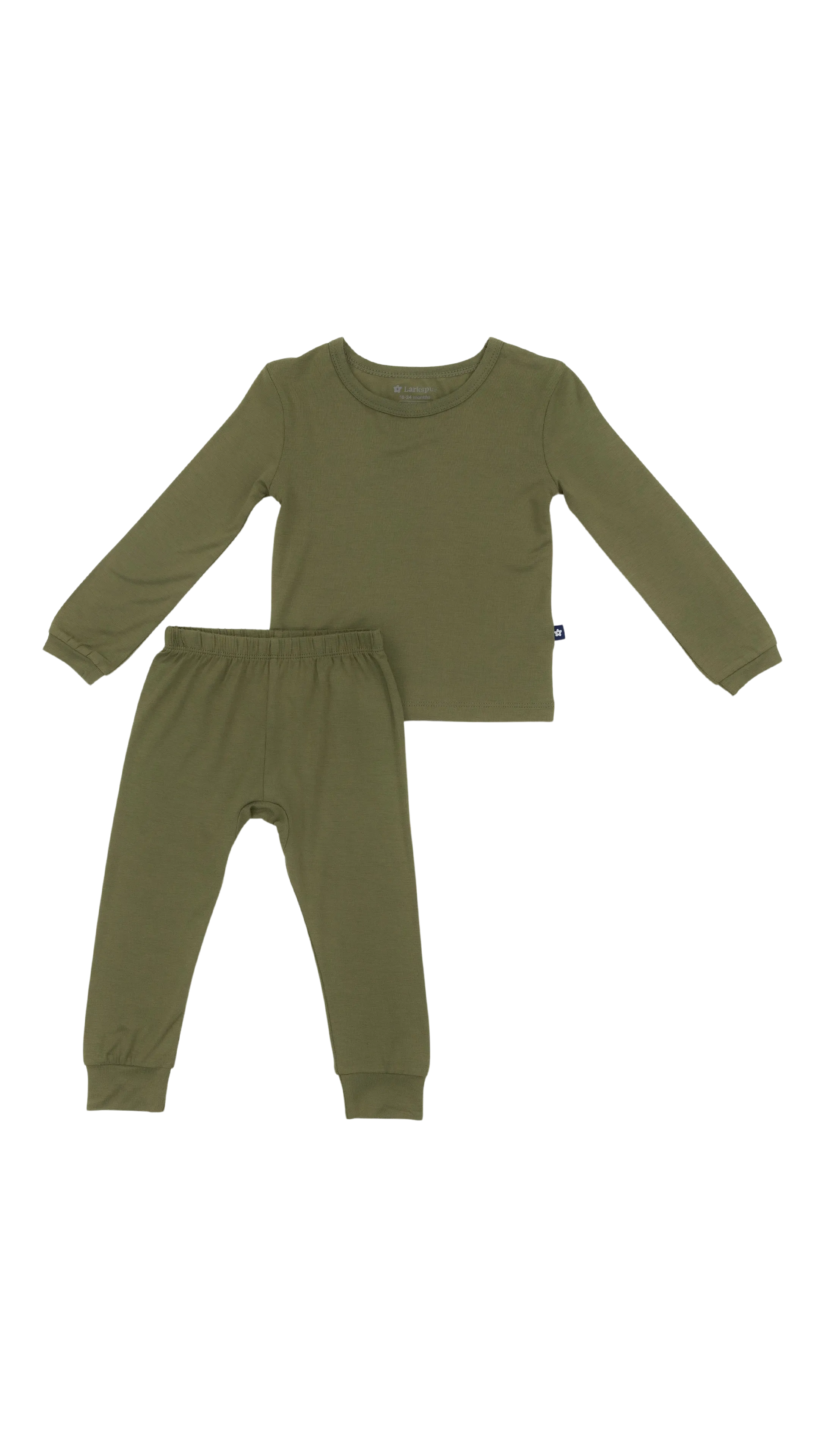 Long PJ Set in Olive