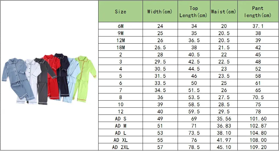 Luxury Velevt Christmas Family Pajamas Sets