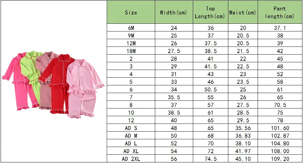 Luxury Velevt Christmas Family Pajamas Sets