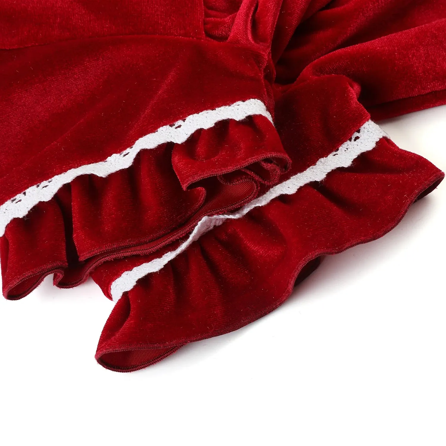 Luxury Velevt Christmas Family Pajamas Sets