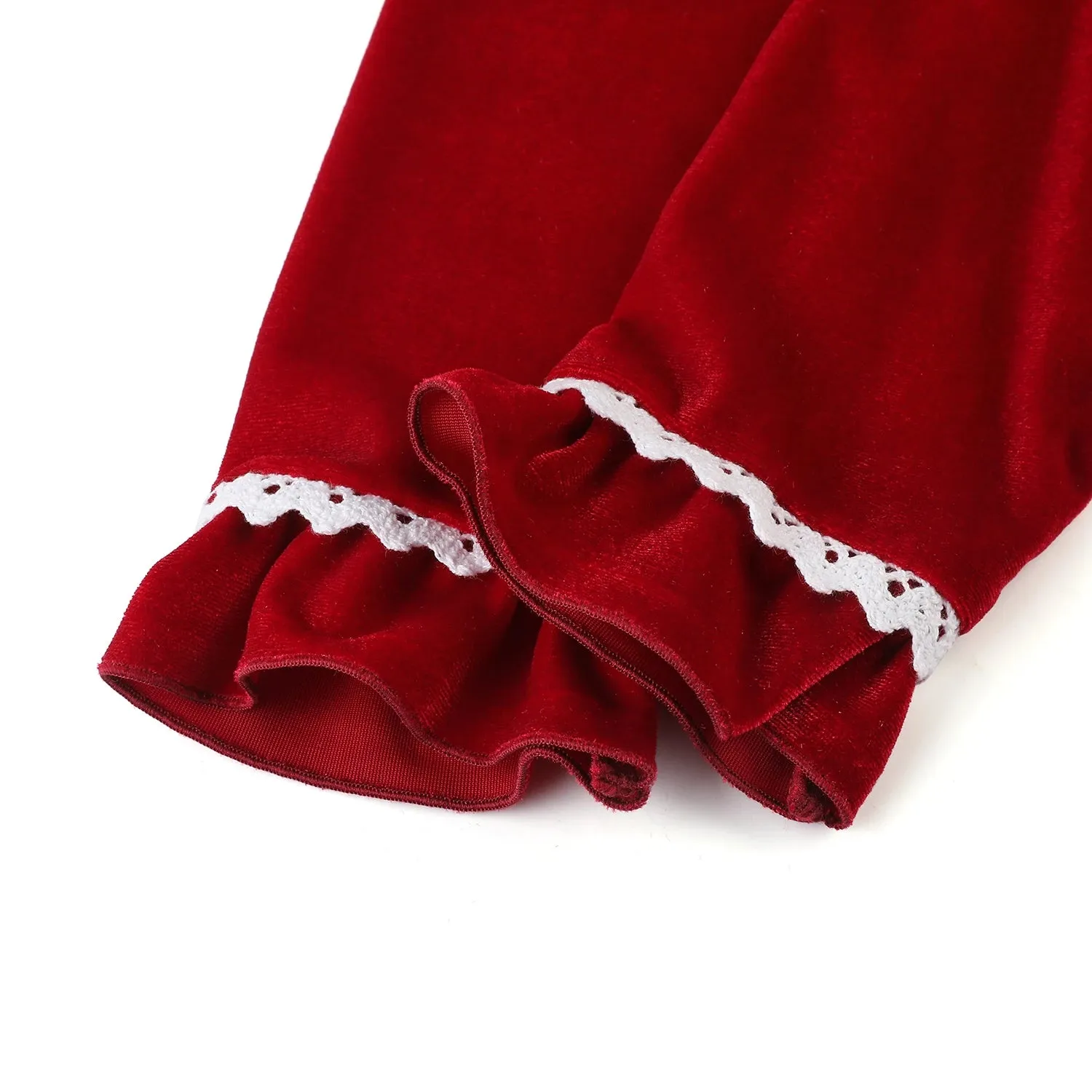 Luxury Velevt Christmas Family Pajamas Sets