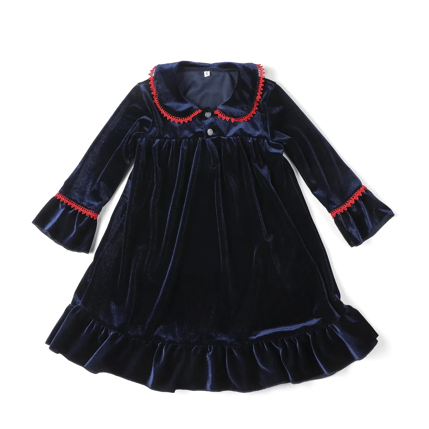 Luxury Velevt Christmas Family Pajamas Sets