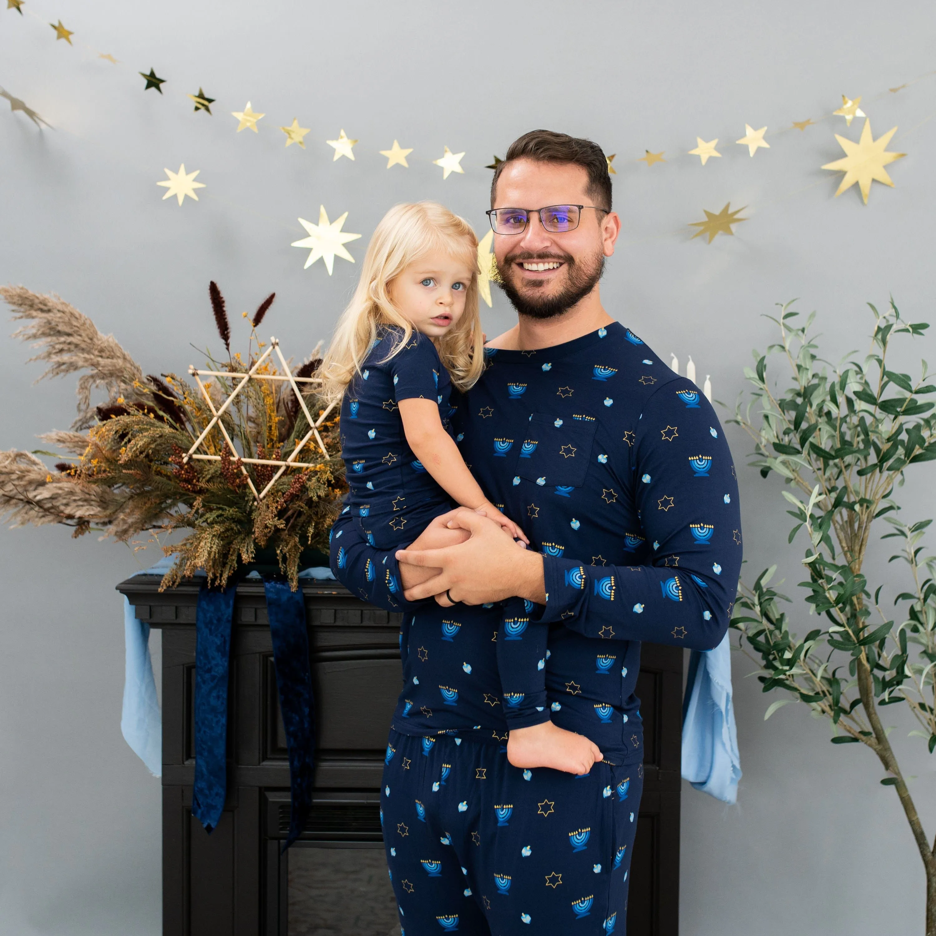 Men's Jogger Set in Hanukkah