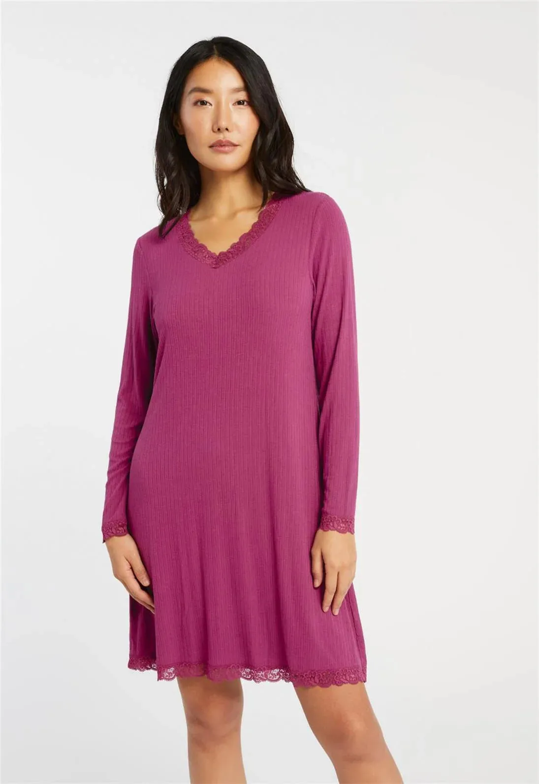 Nightshirt Modest With Shelf Bra