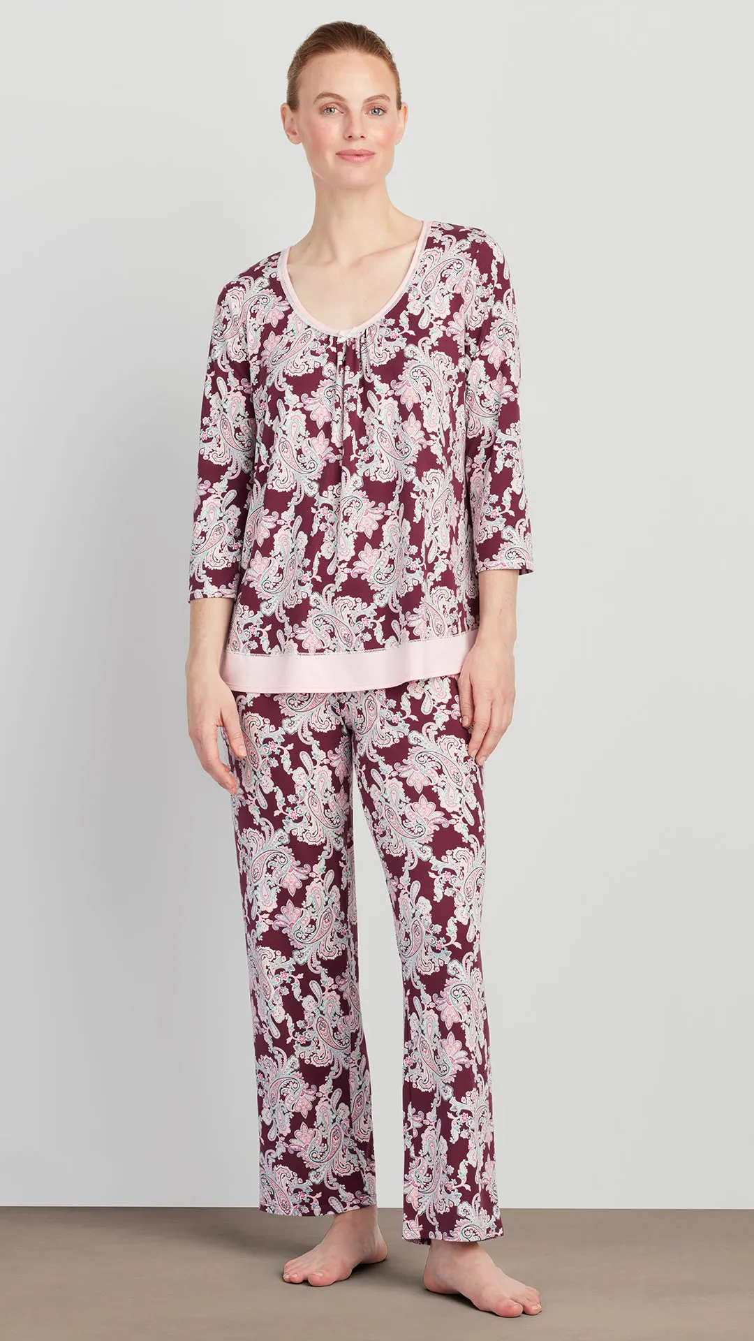 PJ SET WITH LONG PANT
