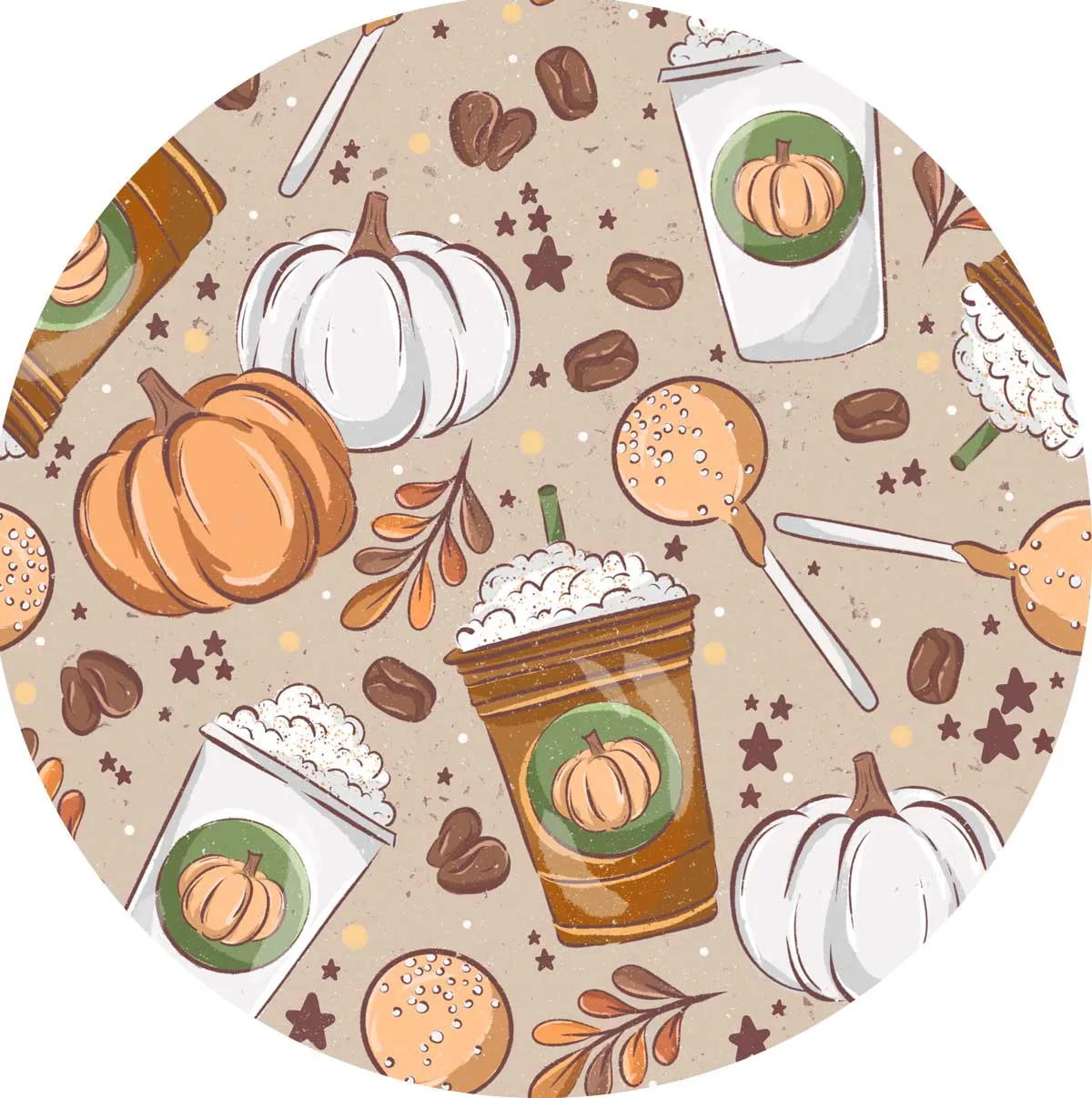 [Pre Order] Fabulous Fall Pumpkin Spice - Bamboo Long Sleeve Lounge Set (EST SHIP LATE OCT)