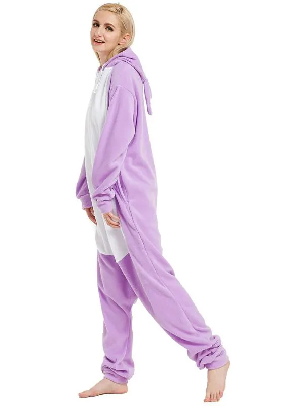 PURPLE RABBIT ANIMAL PAJAMA KIGURUMI CARTOON