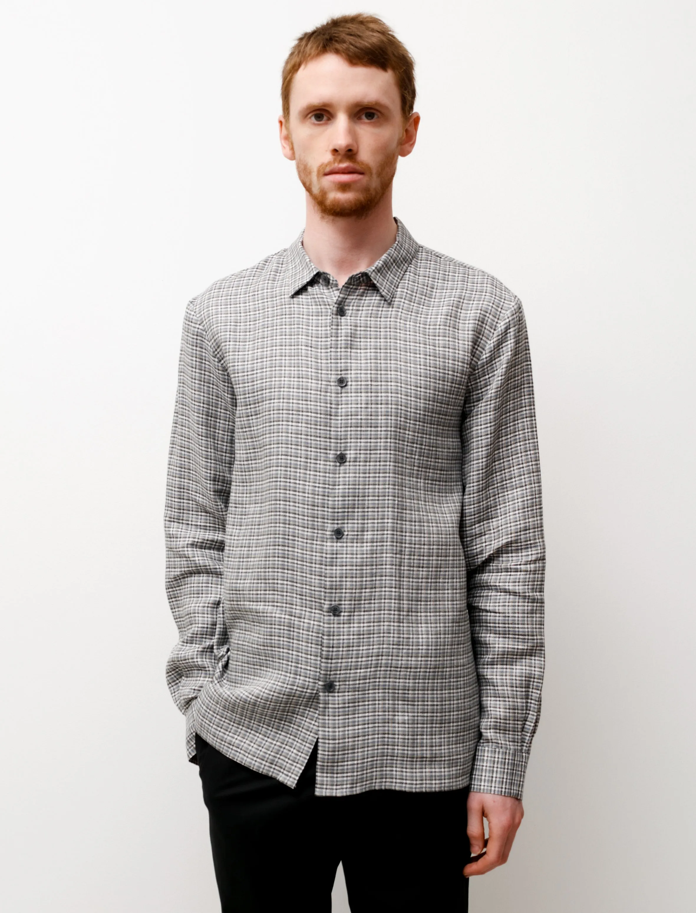 Shirt Speedcuber Check Grey
