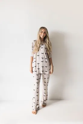 Short Sleeve Women's Bamboo Pajamas | It's Bats!