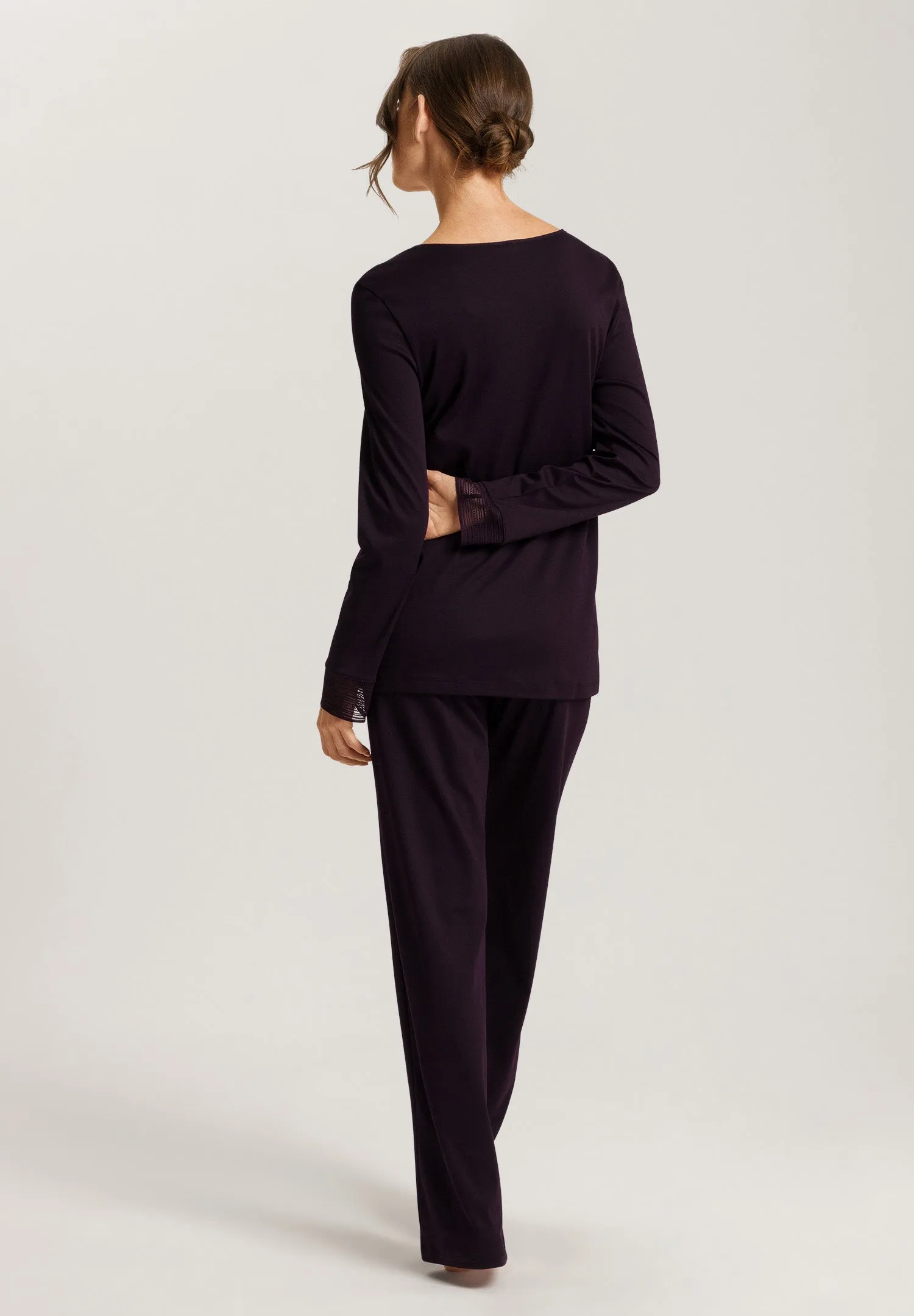 Sophie Long Sleeve Pajama Set | Dark Acai 74879-1478