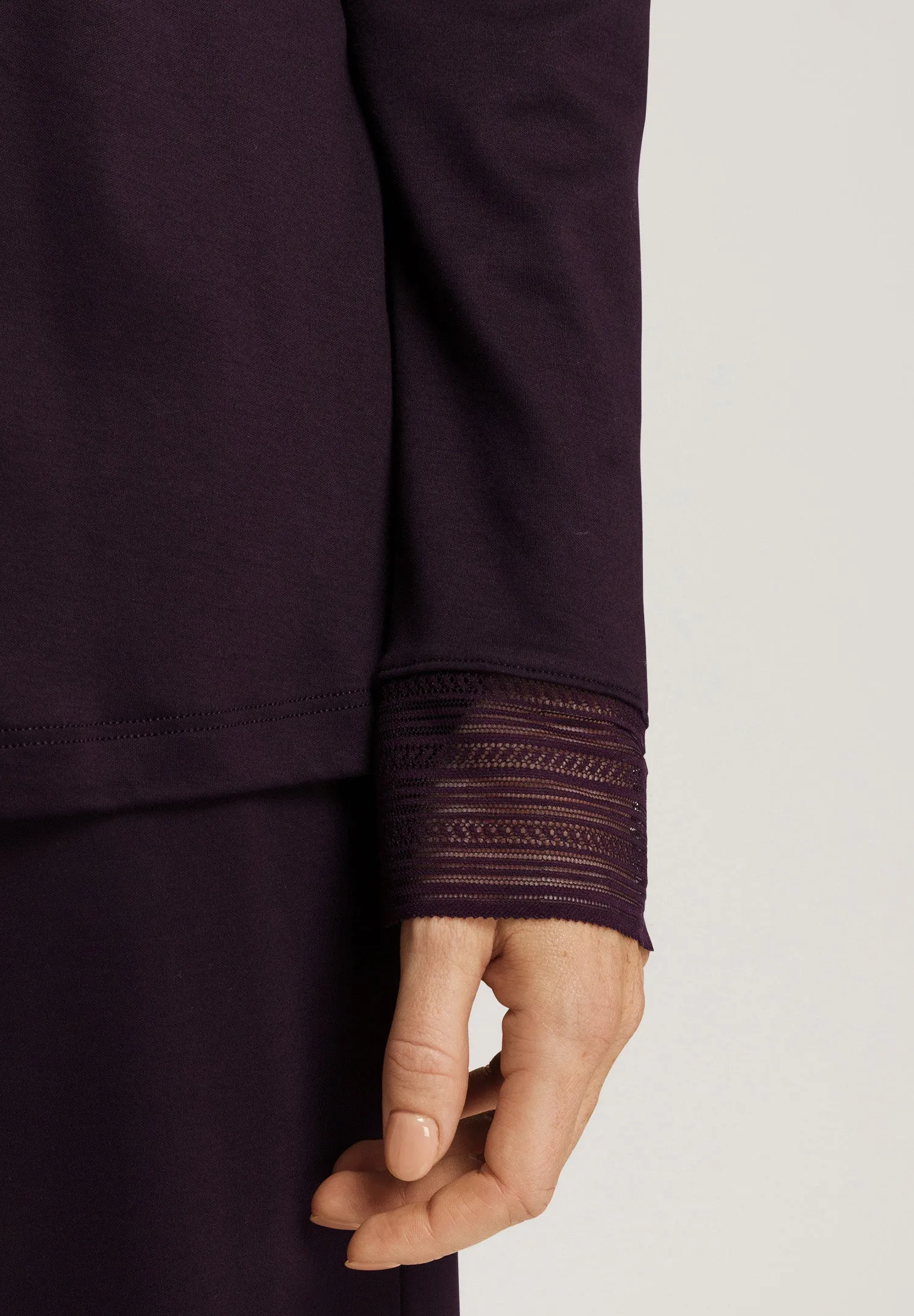 Sophie Long Sleeve Pajama Set | Dark Acai 74879-1478