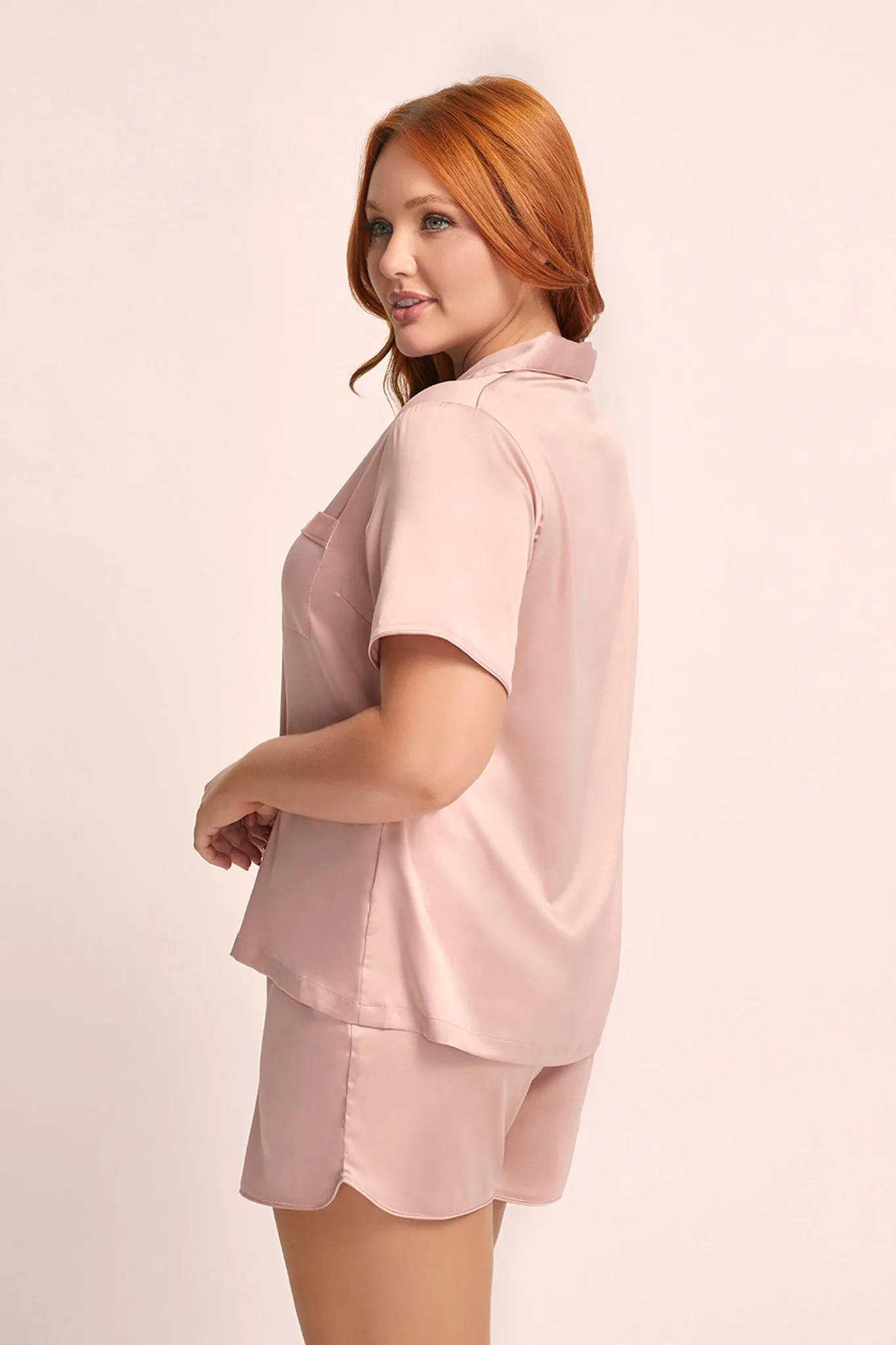 Toni Pyjama Set - Rust