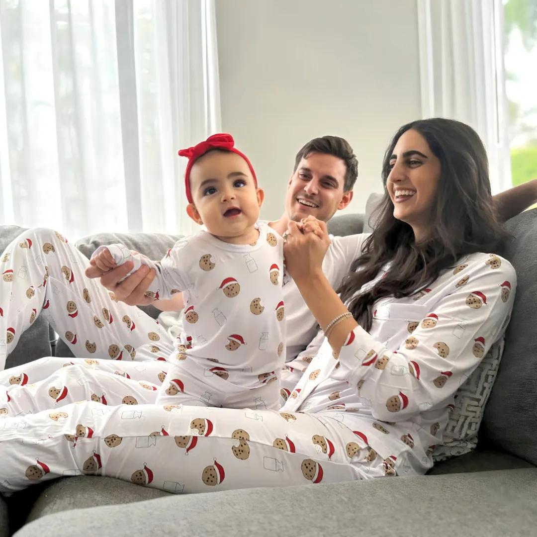 Women's Long Sleeve Pajama Set in Cookie Craze Christmas Edition
