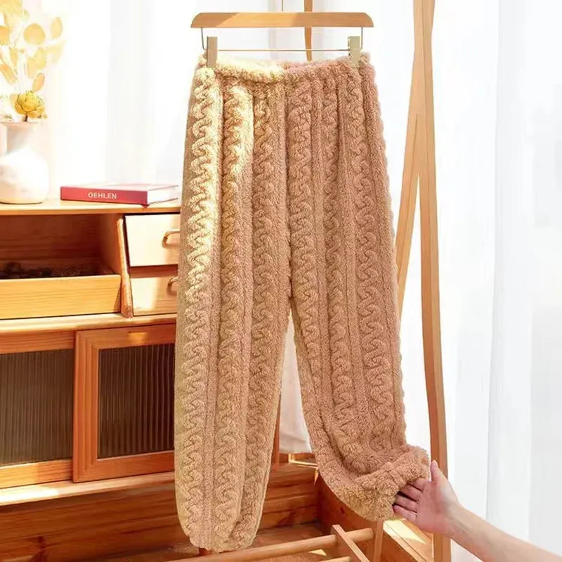 Women’s Warm Velvet Fleece 2-Piece Set - Cozy Pullover & Pants